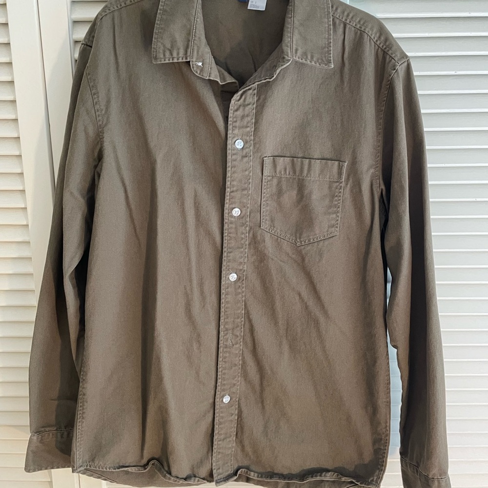 Army Green Overshirt